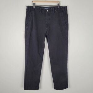 Abercrombie & Fitch Loose Fit Pants Straight Leg Black Size 36